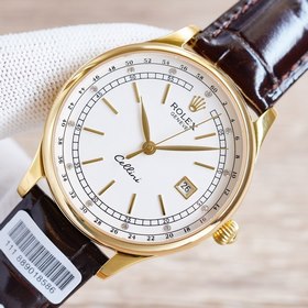 Роскошные мужские часы Rolex Классический дизайн с тремя стрелкам