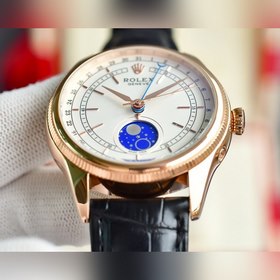 Rolex Базель Серия Cellini с фазами Луны Циферблат отображает фа