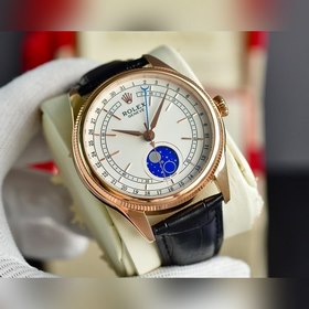 Rolex Базель Серия Cellini с фазами Луны Циферблат отображает фа