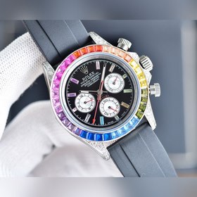 Rolex - Rainbow Daytona 40 мм инкрустирован 36 драгоценными камня