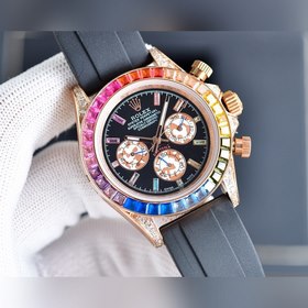 Rolex - Rainbow Daytona 40 мм инкрустирован 36 драгоценными камня