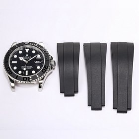 Rolex Yacht-Master (YM, белый корпус керамическим безелем и резин