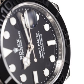 Rolex Yacht-Master (YM, белый корпус керамическим безелем и резин