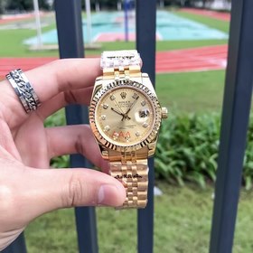 Часы Rolex серии Datejust оснащены импортным механизмом 2813. Нек