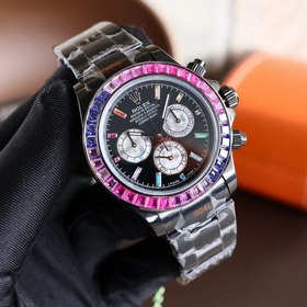 Rolex третьего поколения Daytona Coca-Cola Rainbow Diamond новейш