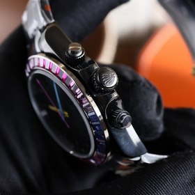 Rolex третьего поколения Daytona Coca Cola Rainbow Diamond новейш