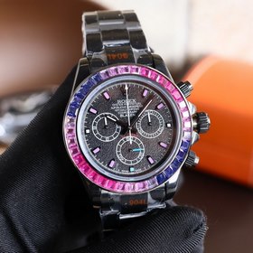Rolex третьего поколения Daytona Coca Cola Rainbow Diamond новейш