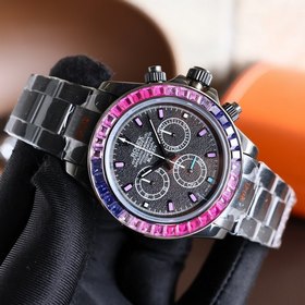 Rolex третьего поколения Daytona Coca Cola Rainbow Diamond новейш