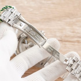 Мужские часы OLEX Rolex с полным бриллиантовым покрытием, диаметр