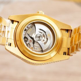 Мужские часы OLEX Rolex с полным бриллиантовым покрытием, диаметр