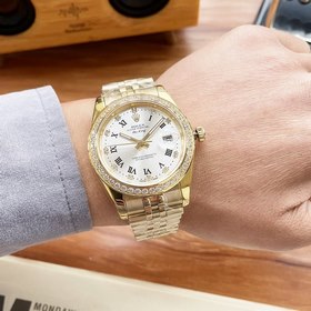 Роскошные мужские часы Rolex, размер 40*13 мм, . Классический диз