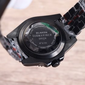 Совместная коллекция BLAKEN и Rolex： зеленый и черный «водолаз» в