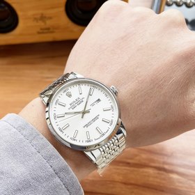 Роскошные мужские часы Rolex Классический дизайн с тремя стрелкам