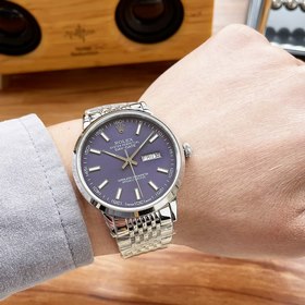Роскошные мужские часы Rolex Классический дизайн с тремя стрелкам