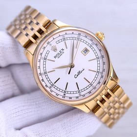 Роскошные мужские часы Rolex с классическим дизайном с тремя стре