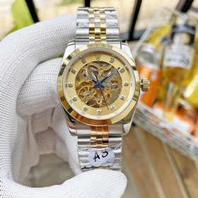 Роскошные мужские часы Rolex 36*13 мм. Экстравагантный ажурный ди