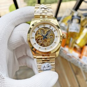 Роскошные мужские часы Rolex 36*13 мм. Экстравагантный ажурный ди
