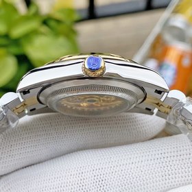 Роскошные мужские часы Rolex 36*13 мм. Экстравагантный ажурный ди