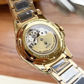 Роскошные мужские часы Rolex 40*13 мм. Классический дизайн с трем