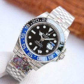 ROLEX Гринвич (Coca-Cola) Цельный красно-синий керамический безел