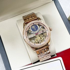 Роскошные мужские часы Rolex 43*13 мм. Экстравагантный ажурный ди