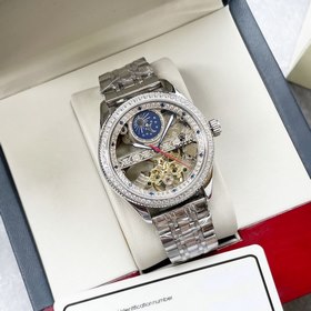 Роскошные мужские часы Rolex 43*13 мм. Экстравагантный ажурный ди