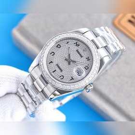 Роскошные мужские часы Rolex с классическим дизайном с тремя стре