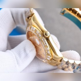 Роскошные мужские часы Rolex с классическим дизайном с тремя стре