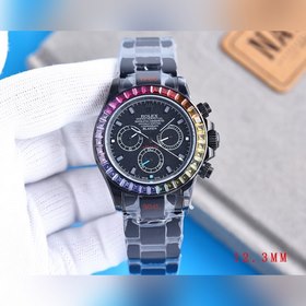 RILEX Rolex ультратонкий обновленный радужный бриллиант 12,3 мм Ч