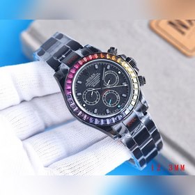 RILEX Rolex ультратонкий обновленный радужный бриллиант 12,3 мм Ч