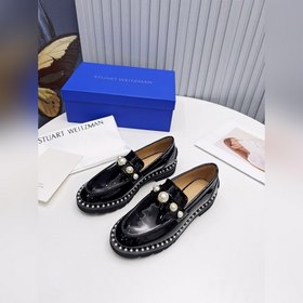 Стюарт Вайцман (Stuart Weitzman) Резиновые ботинки с жемчужным по