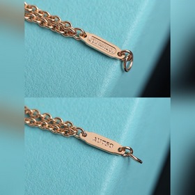 Двойное колье с кольцамиз коллекции Tiffany HardWear Двойные коль