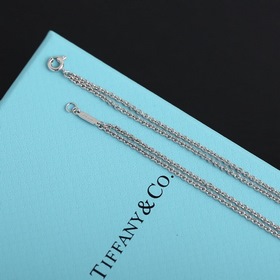 Двойное колье с кольцамиз серии Tiffany HardWear Двойные кольца с