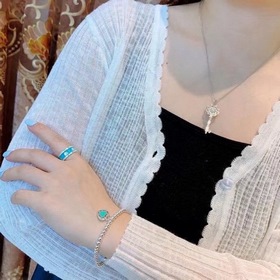 Колье с ключом Tiffany из серебра 925 пробы с 18-каратным золотым
