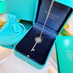 Колье с ключом Tiffany из серебра 925 пробы с 18-каратным золотым