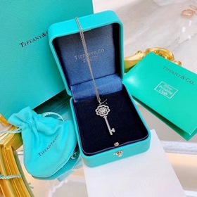 Колье с ключом Tiffany из серебра 925 пробы с 18-каратным золотым