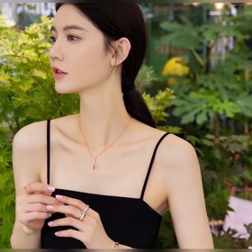 Ожерелье Tiffany с перекрещенными полубриллиантами Изысканный и 