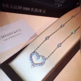TIFFANY&amp;CO. Колье «Любовь» Форма виде сердца, выбор бриллиант