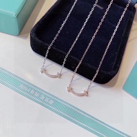 Tiffany Тиффани мини-колье с бриллиантами улыбкой Серия «Улыбка»