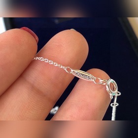 Ожерелье Tiffany с бантиком Импортировано из Германии, 925 проба 