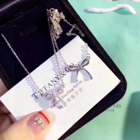 Ожерелье Tiffany с бантиком Импортировано из Германии, 925 проба 