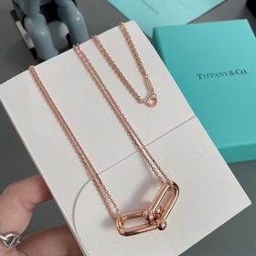 Двойное колье Tiffany Классическая элегантность Tiffany. Необычн