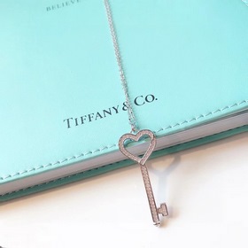 Tiffany Keys Сердцевидный ключ на цепочке