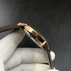 Chopard, мужские часы с тремя стрелками ажурным циферблатом Высок