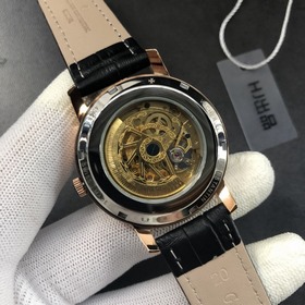 Часы Vacheron Constantin с тремя стрелками ажурным циферблатом дл