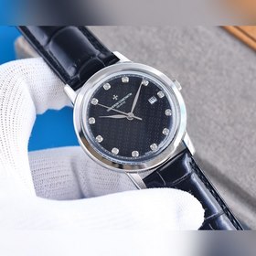 Chopard Мужские часы с 3D-эффектом и стеклом в форме крышки кастр