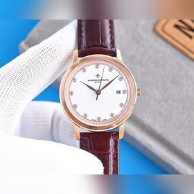 Chopard Мужские часы с 3D-эффектом и стеклом в форме крышки кастр