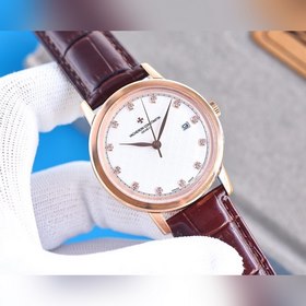 Chopard Мужские часы с 3D-эффектом и стеклом в форме крышки кастр