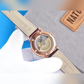 Chopard Мужские часы с 3D-эффектом и стеклом в форме крышки кастр