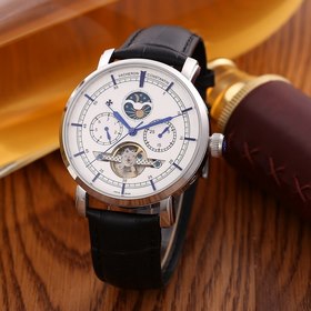 Vacheron Constantin – эксклюзивные мужские часы Ремешок： кожа пер